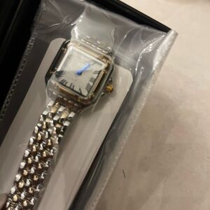 Women’s two tone watch